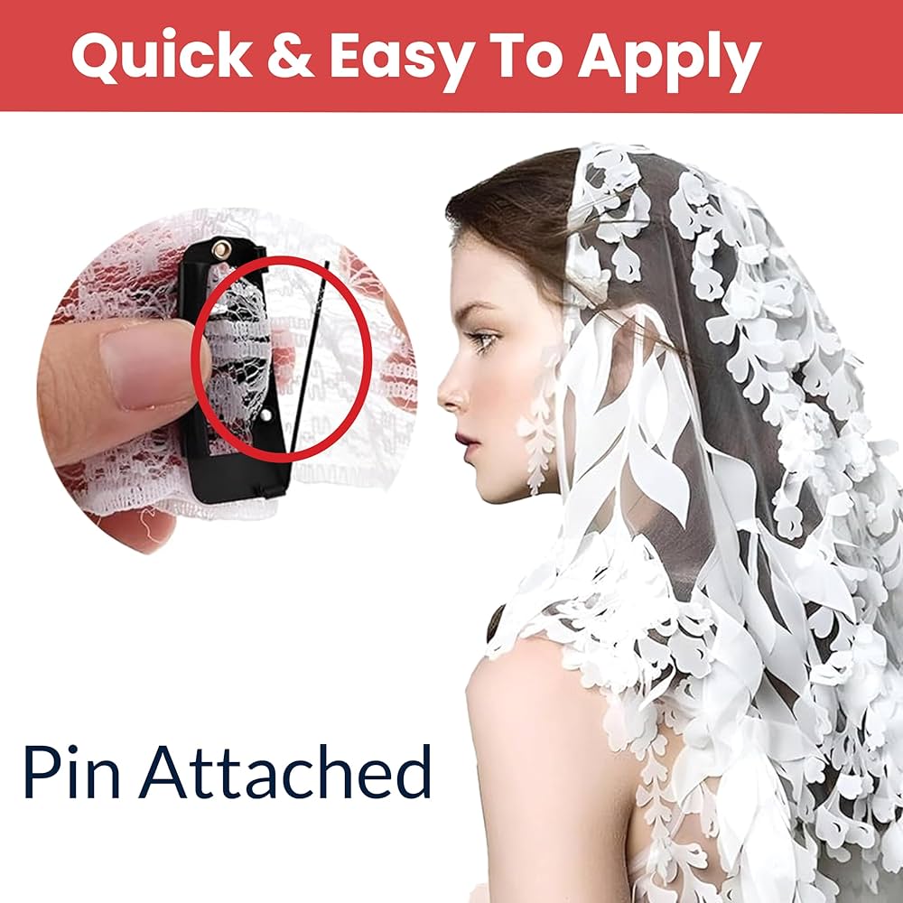 Add on- Dupatta clips- Black ( pack of 4)