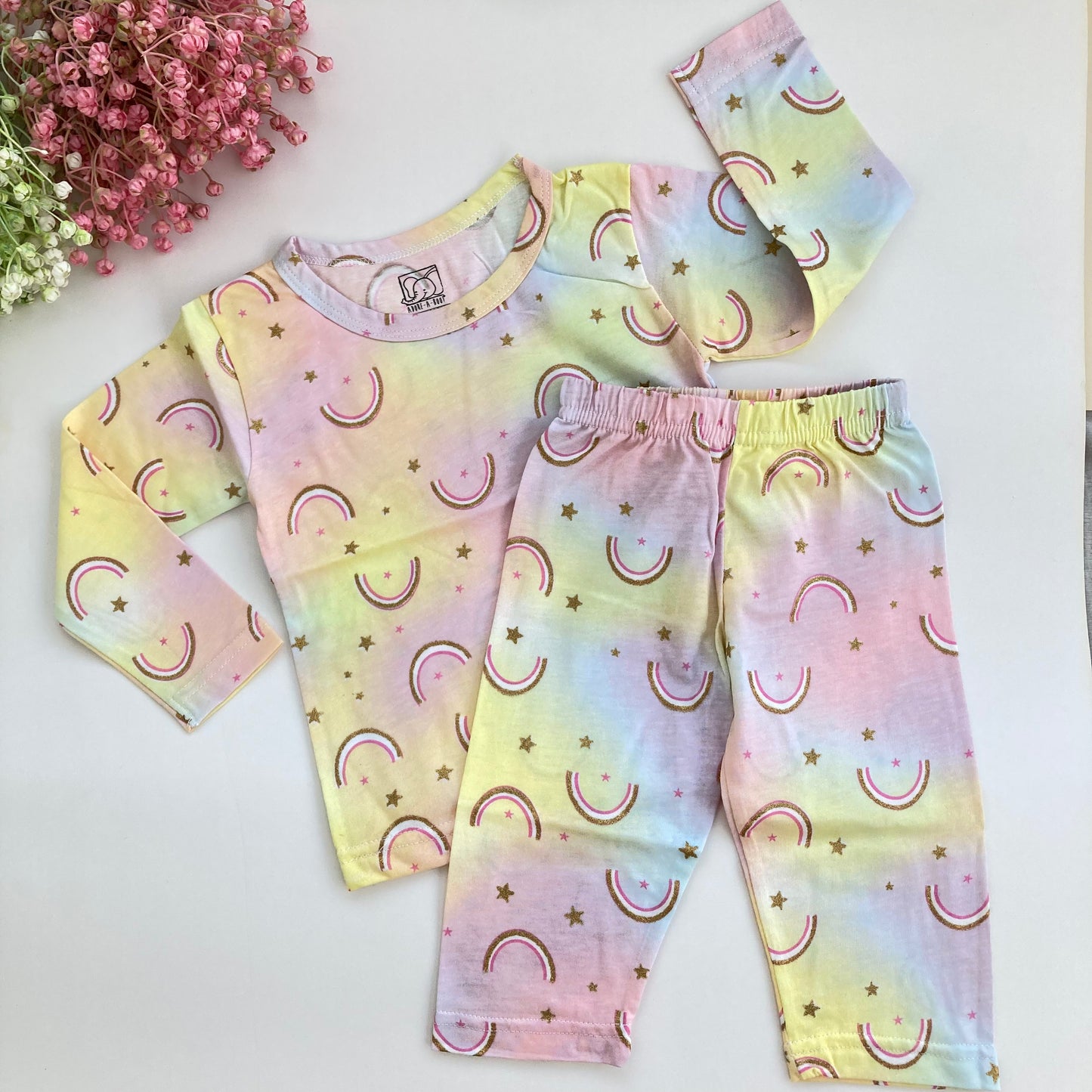 PJ Set: Rainbow