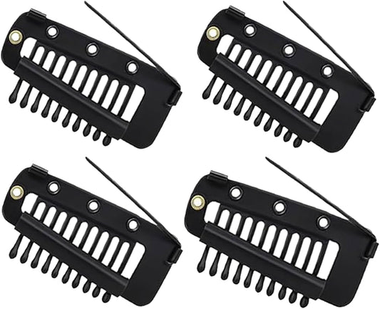 Add on- Dupatta clips- Black ( pack of 4)