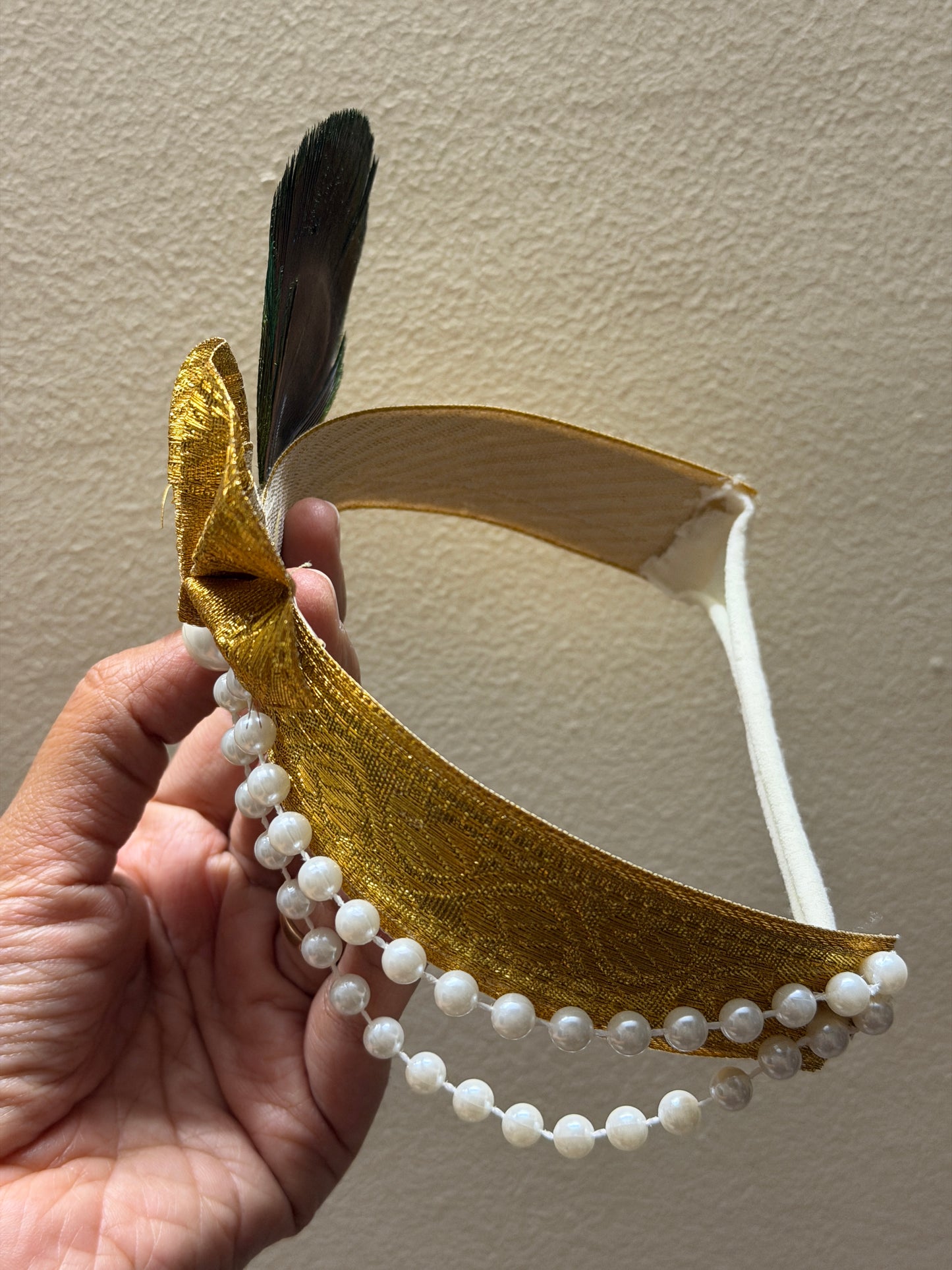 Peacock baby headband 11- Janmashtami special