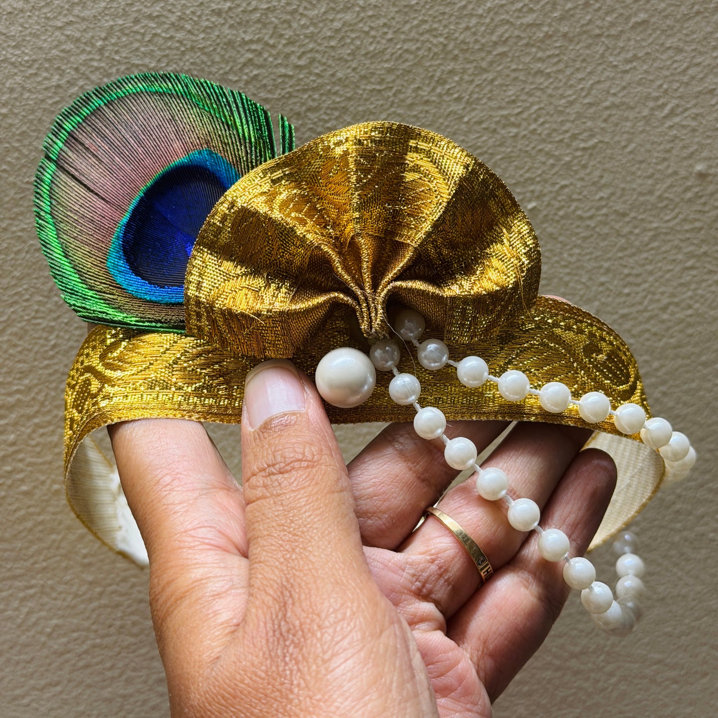 Peacock baby headband 11- Janmashtami special