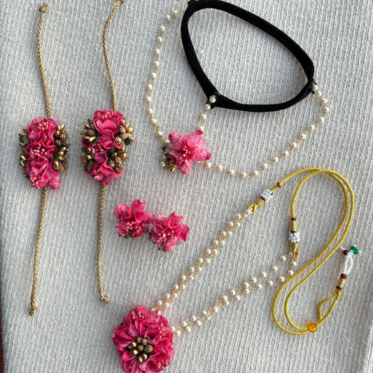 Baby Radha Accessories Set with soft headband - Janmashtami special