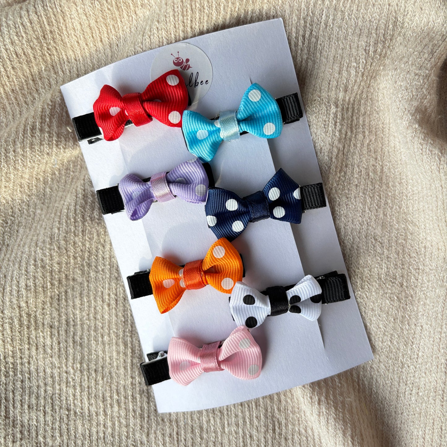 Bow clips combo of 7