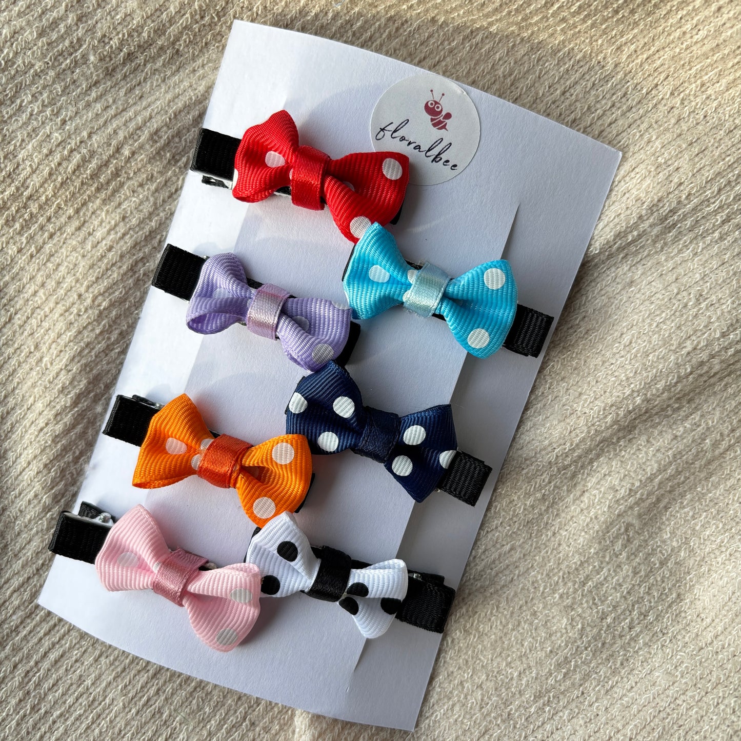 Bow clips combo of 7